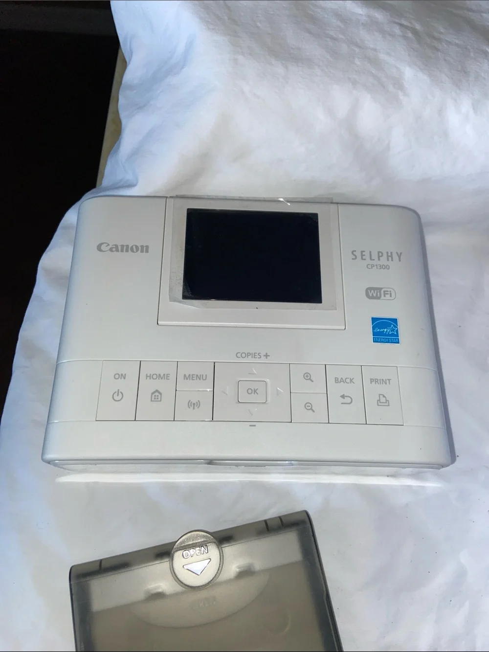 Canon SELPHY CP1300 Compact Photo Printer - White